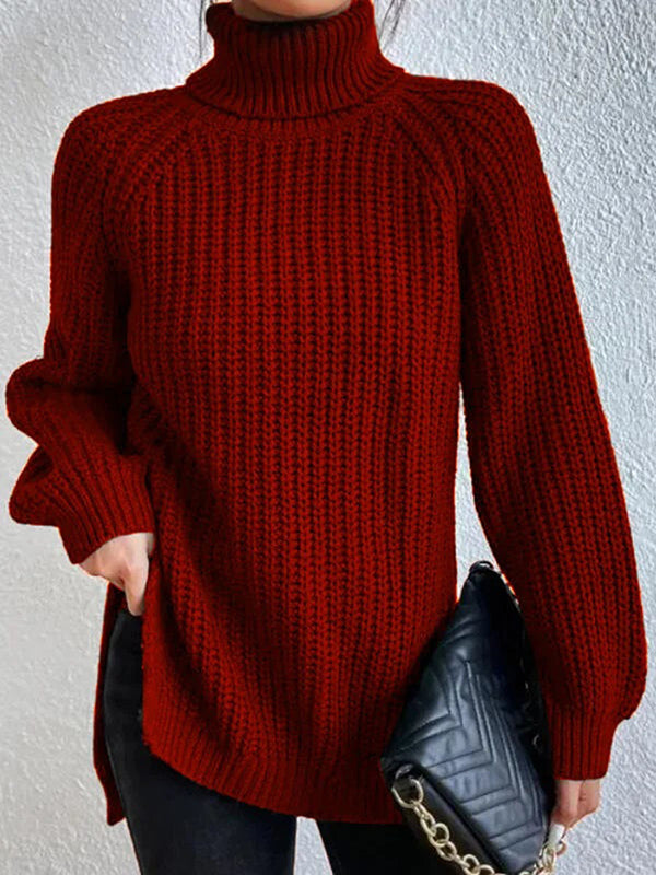 Ashlee | Chunky Knit Turtleneck Sweater
