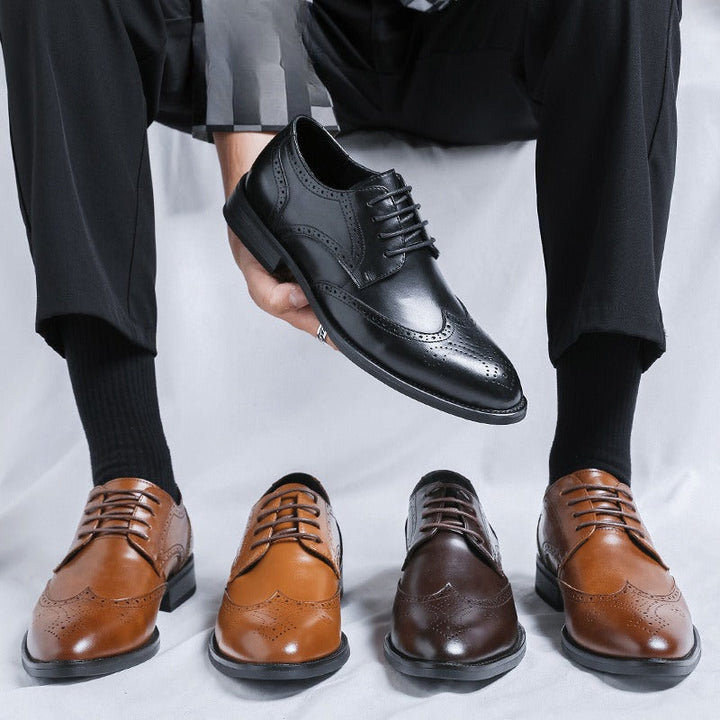 Pasera Genuine Leather Oxfords