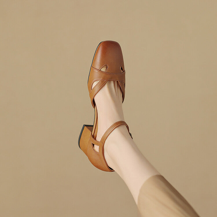 Zolain Genuine Leather Sandals