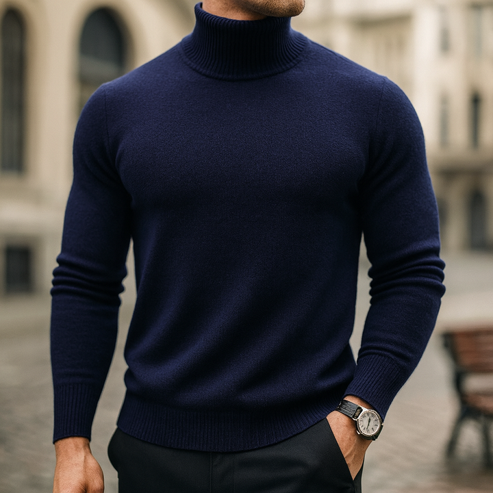Alkan 100% Wool Turtleneck