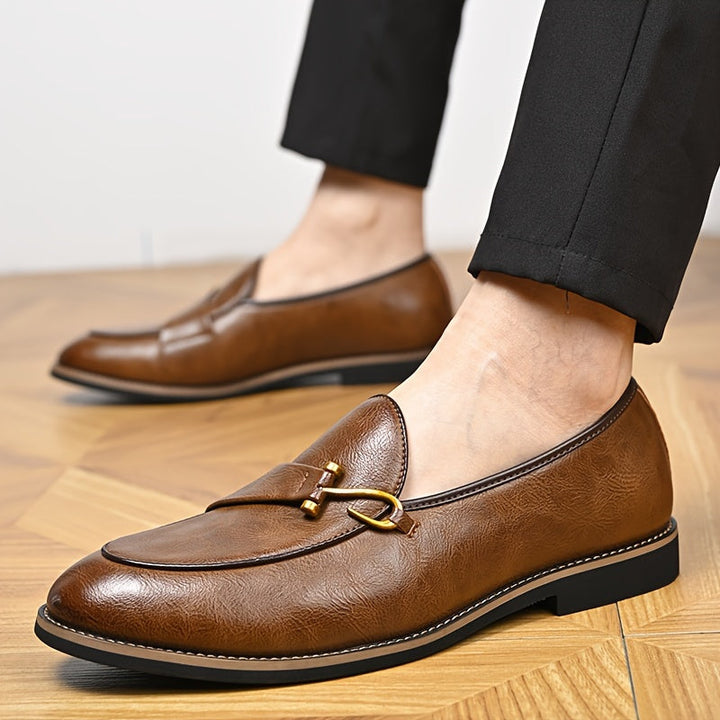 Valerio Leather Loafers