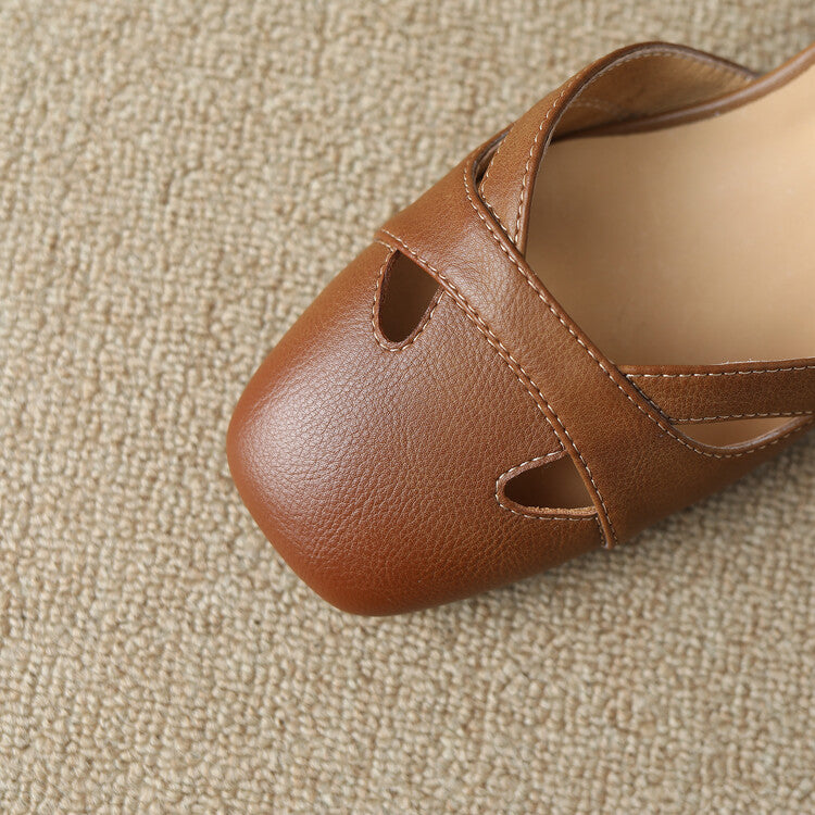 Zolain Genuine Leather Sandals