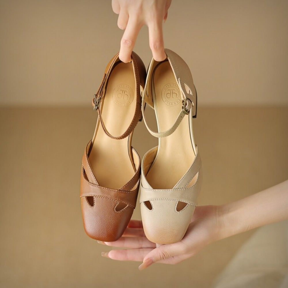 Zolain Genuine Leather Sandals