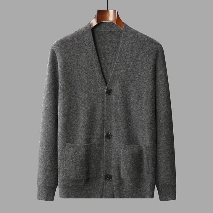 Myles 100% Cashmere Cardigan