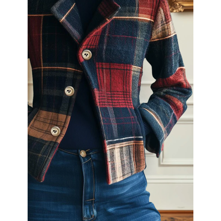 Audrey | Classic Plaid Jacket