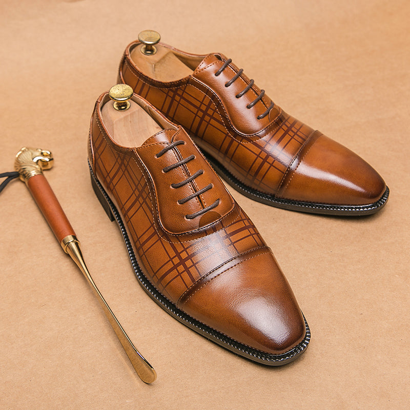 Harmon Genuine Leather Dress Shoes