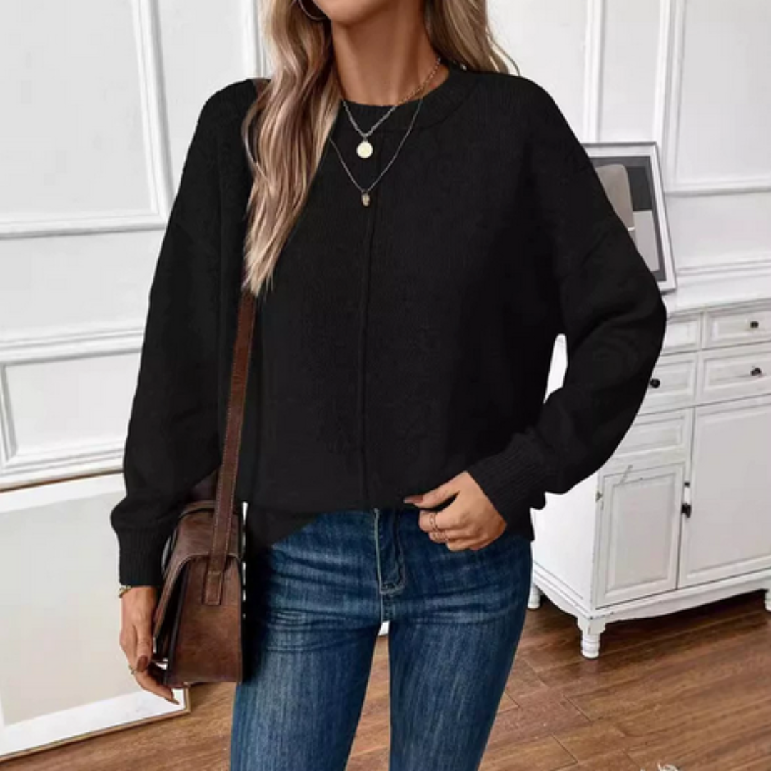 Luvelle™ - Soft Knitted Sweater with Relaxed Elegance