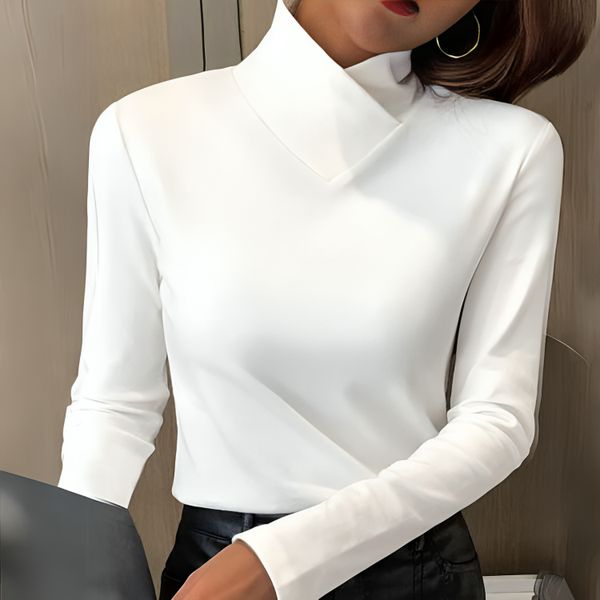Beverley | Sculpted Soft-Touch Turtleneck