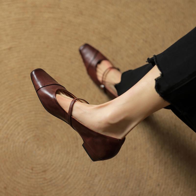 Velin Genuine Leather Pumps