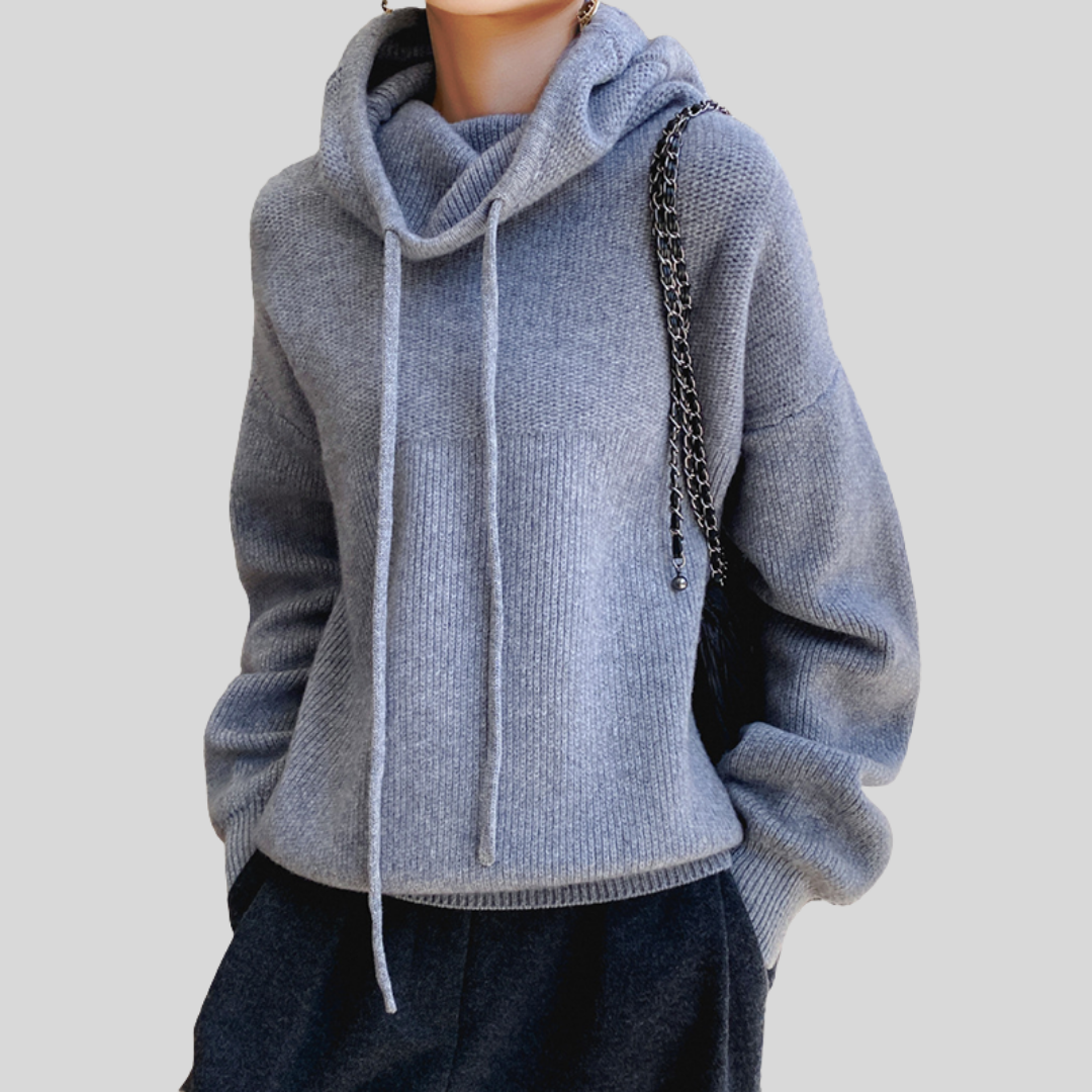 Elvire | Cozy Hooded Pullover