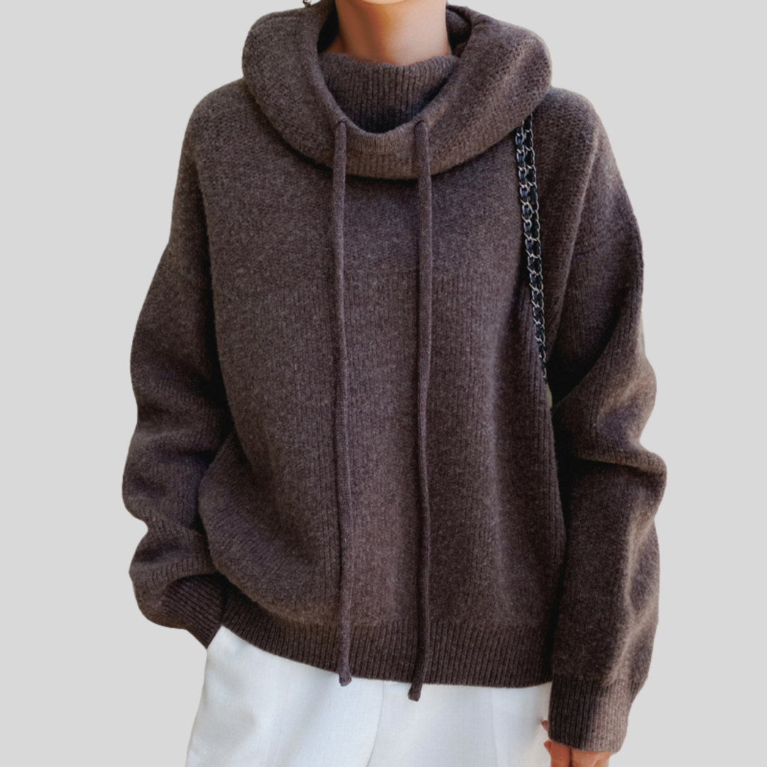 Elvire | Cozy Hooded Pullover
