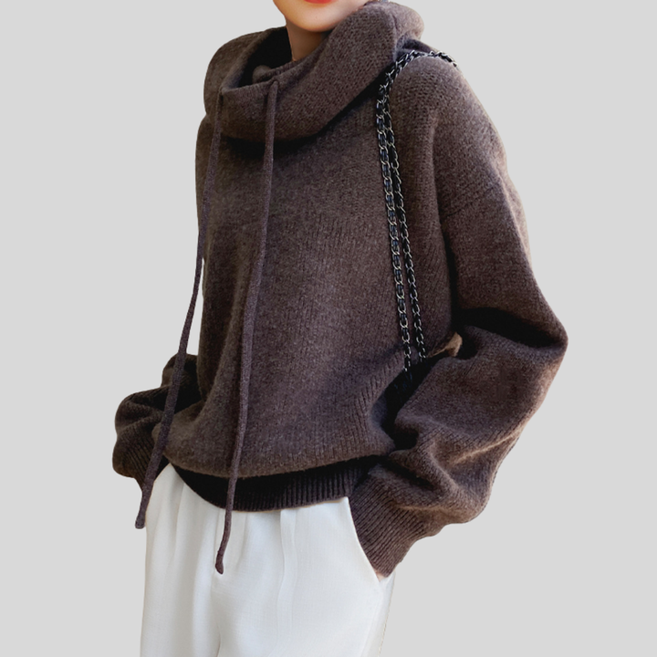 Elvire | Cozy Hooded Pullover