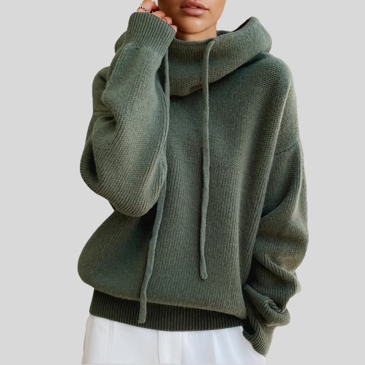 Elvire | Cozy Hooded Pullover