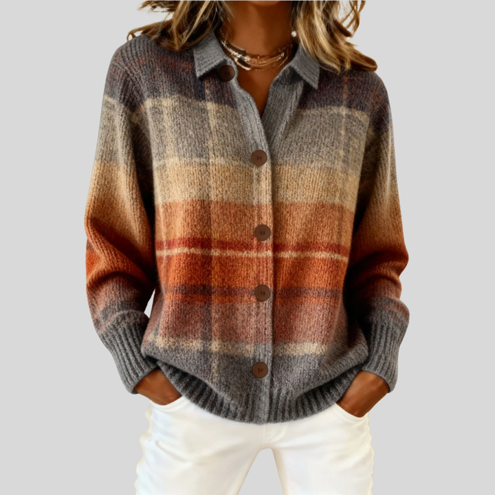 Lauren | Checkered Blouse