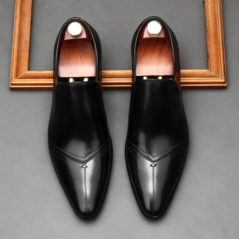 Zion Genuine Leather Loafers