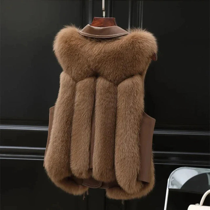 Lucia Fur Vest