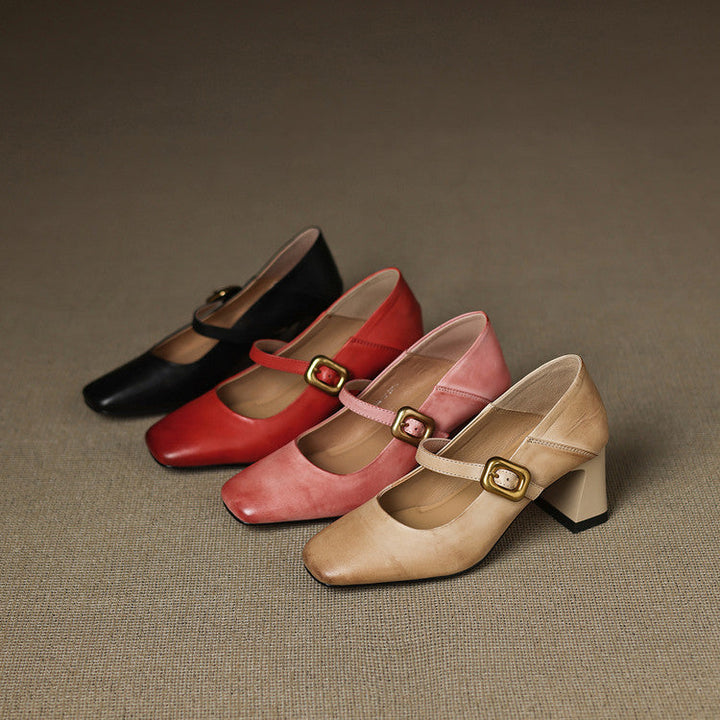 Kelis Genuine Leather Heels