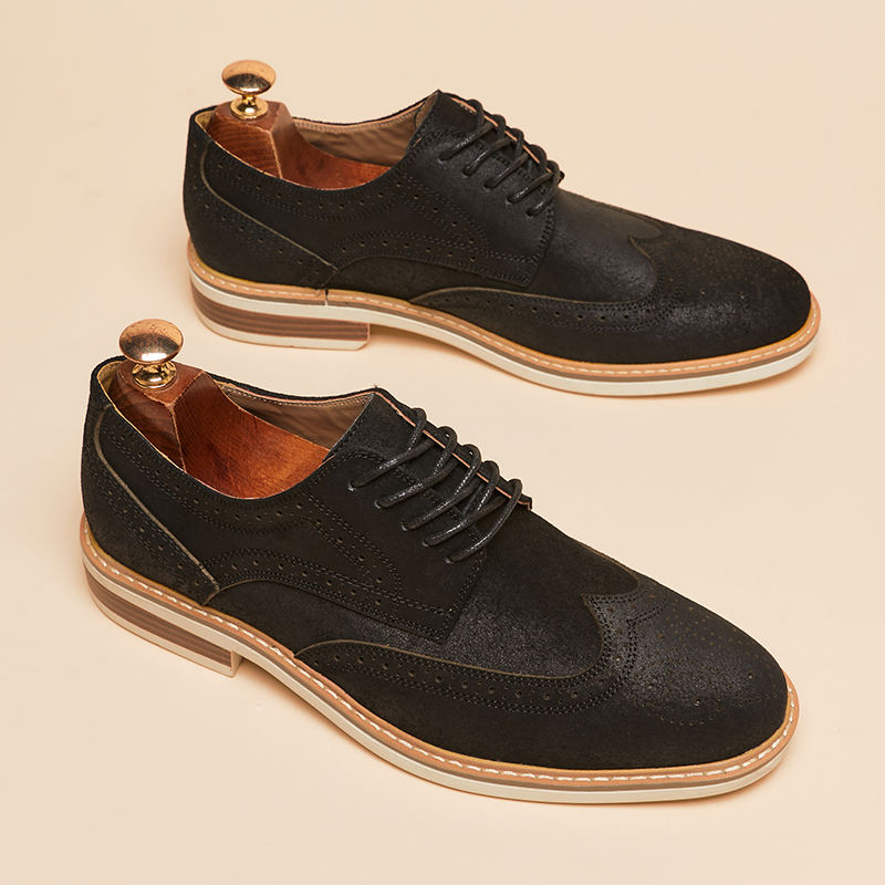 Zaviar Genuine Leather Shoes