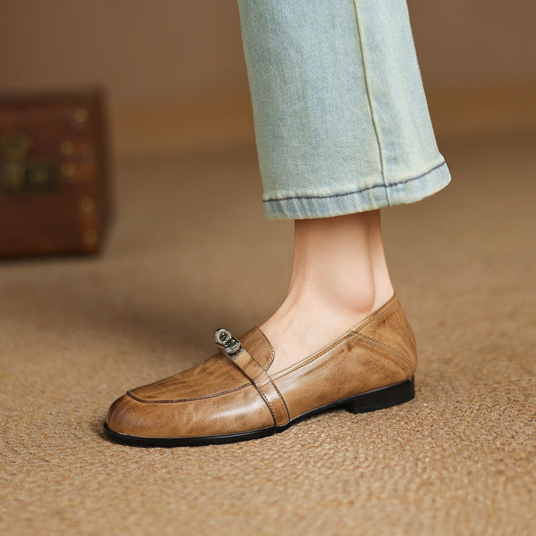 Olen Genuine Leather Shoes