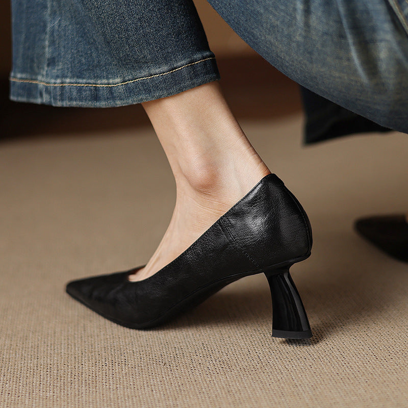 Veler Genuine Leather Heels