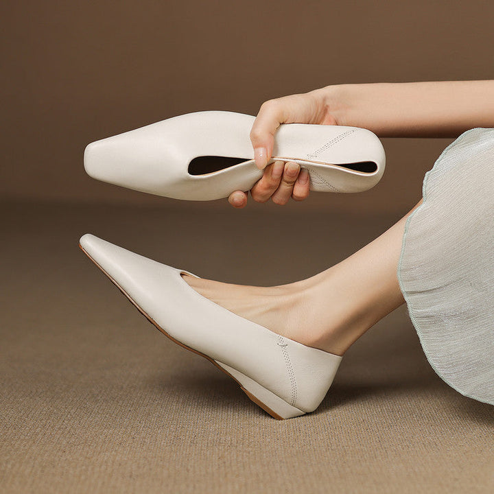 Emor Genuine Leather Flats