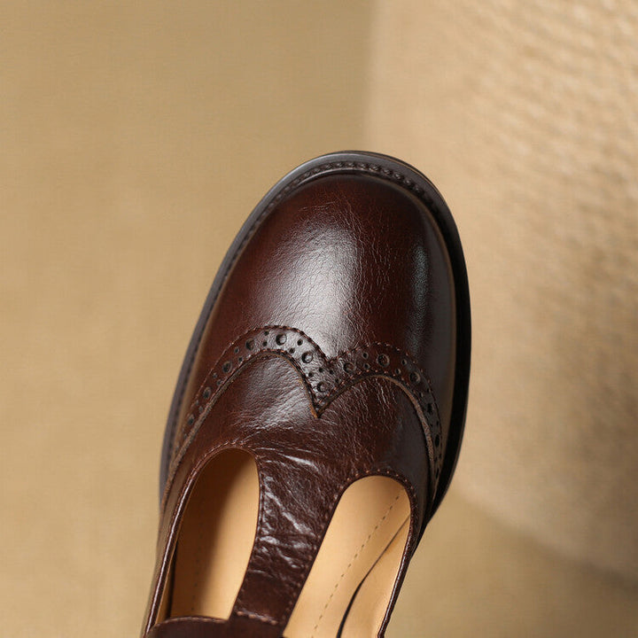 Myra Genuine Leather Shoes