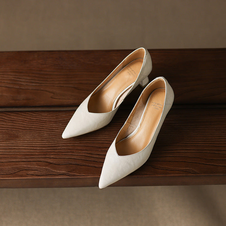 Veler Genuine Leather Heels