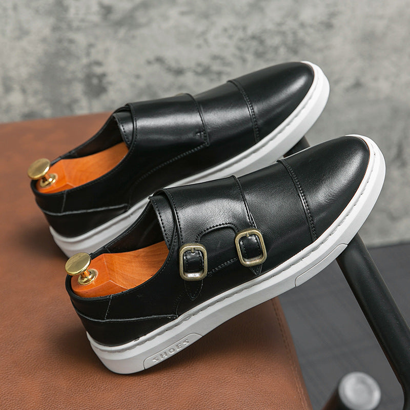 Zyden Genuine Leather Loafers