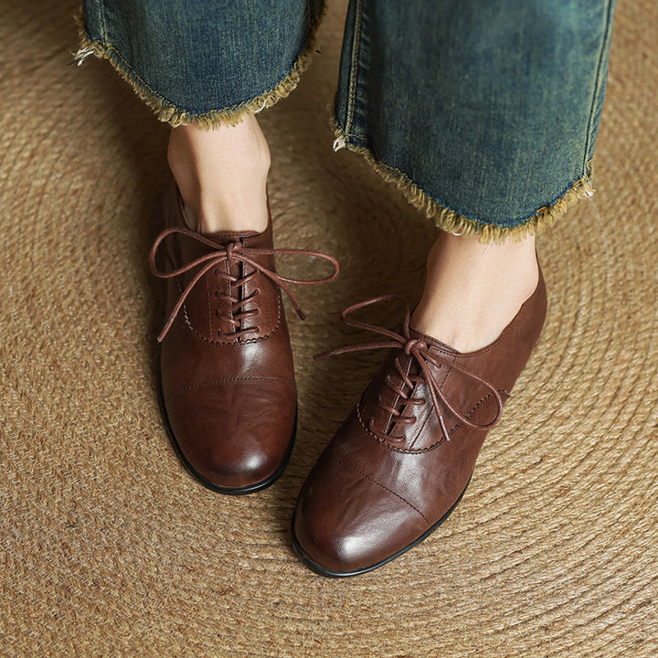 Delyra Genuine Leather Shoes