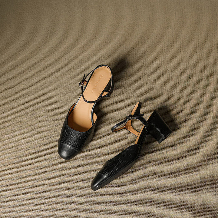 Valery Genuine Leather Pumps