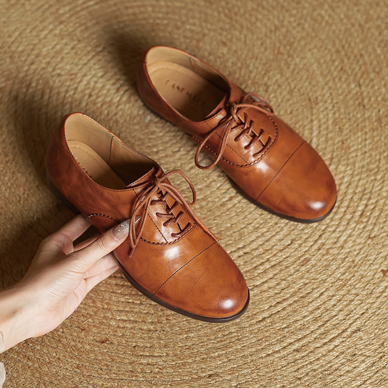 Delyra Genuine Leather Shoes