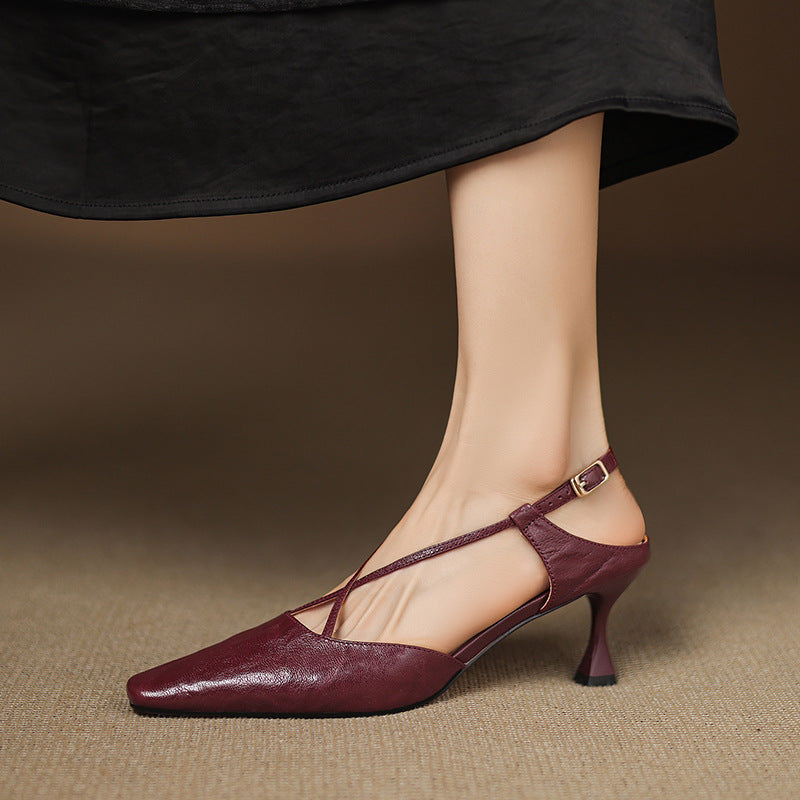 Velta Genuine Leather Heels