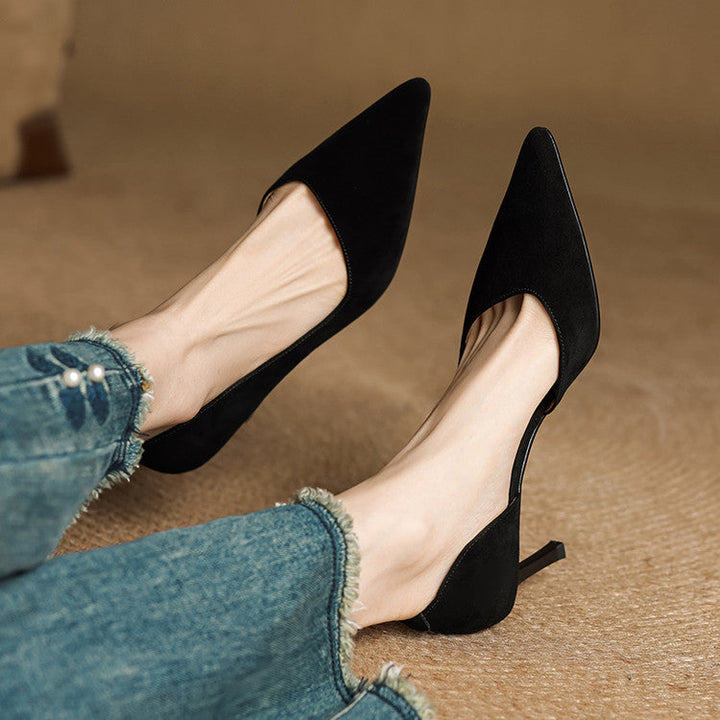 Nuva Genuine Leather Heels