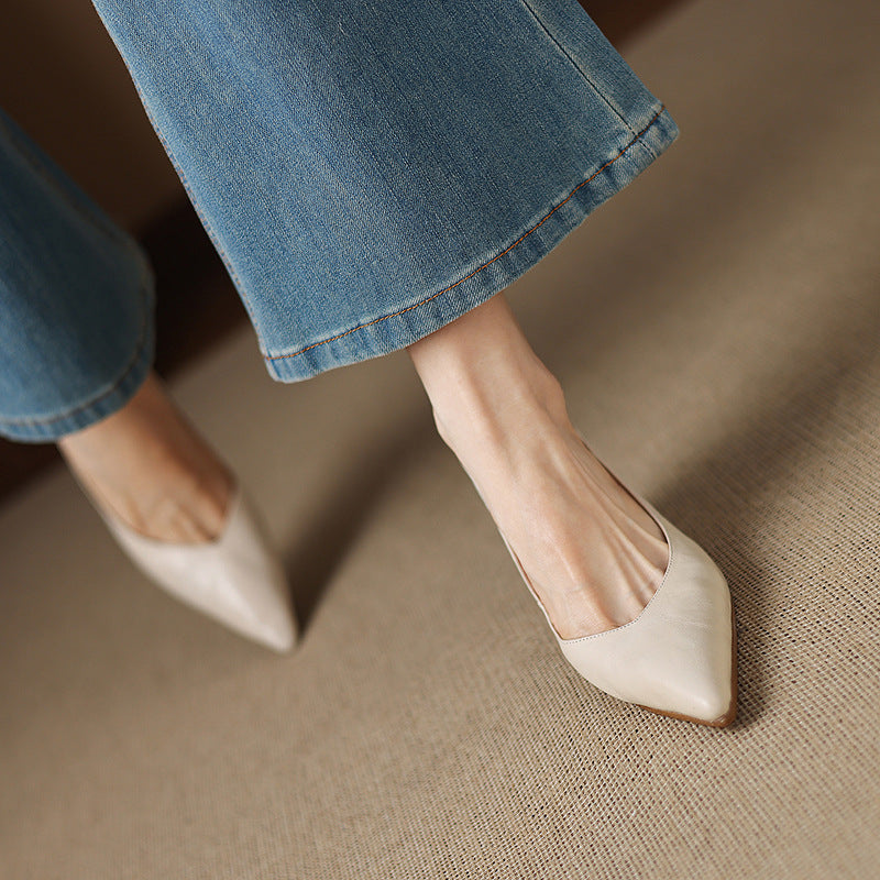 Veler Genuine Leather Heels