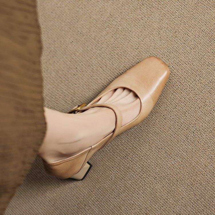 Kelis Genuine Leather Heels