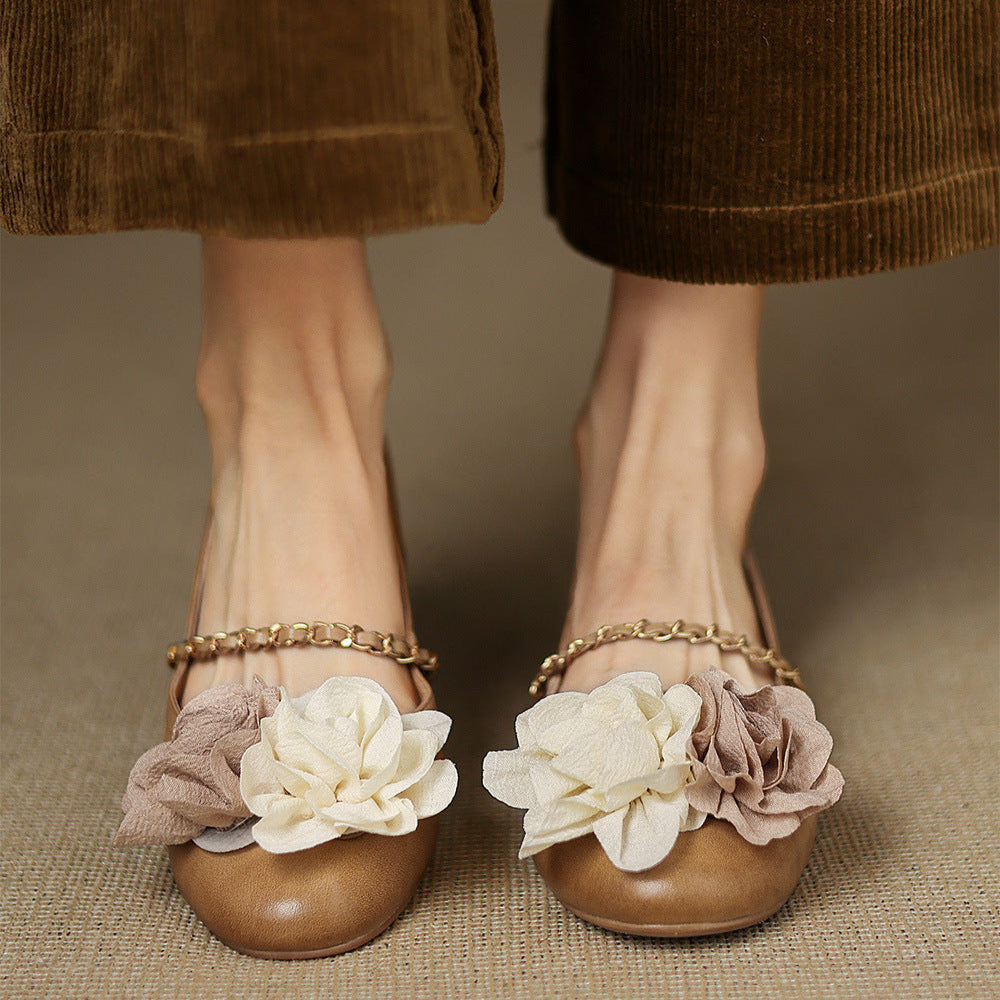 Fleur Genuine Leather Shoes
