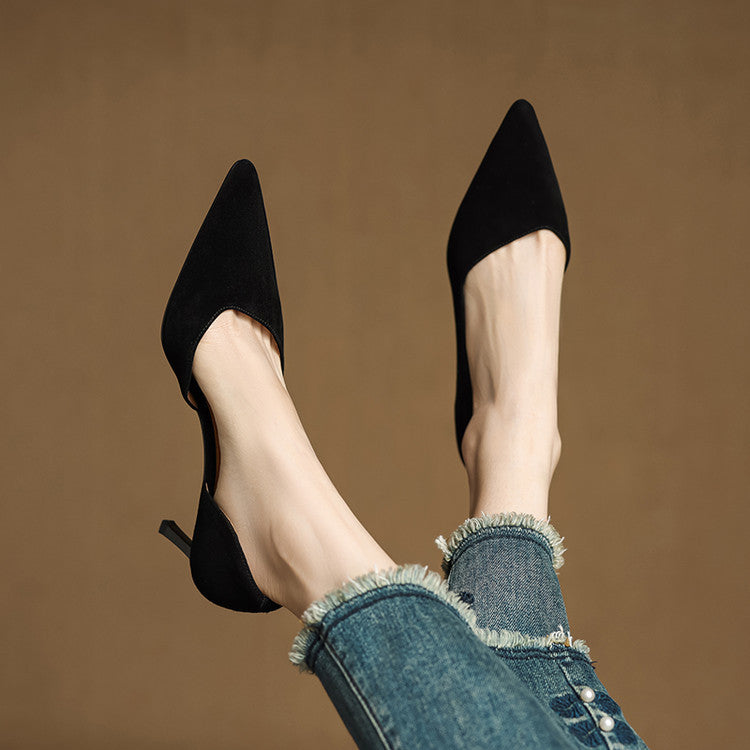 Nuva Genuine Leather Heels