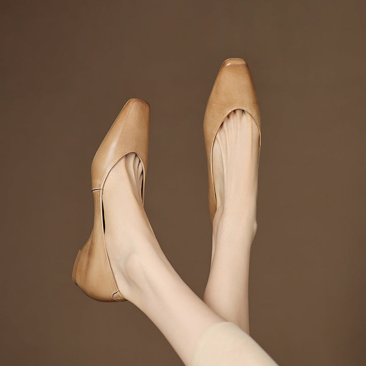 Oren Genuine Leather Flats