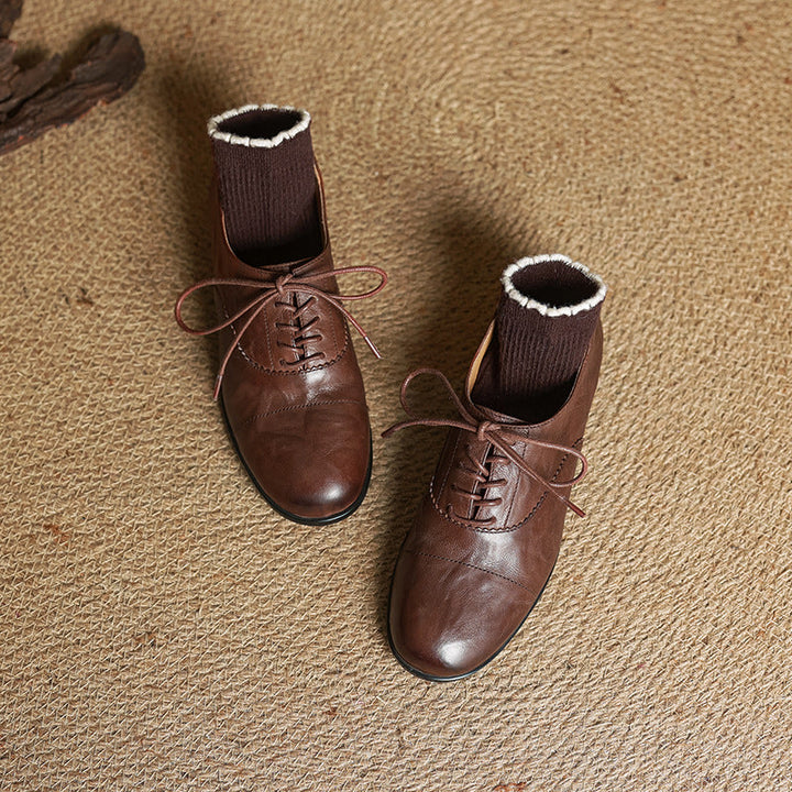 Delyra Genuine Leather Shoes