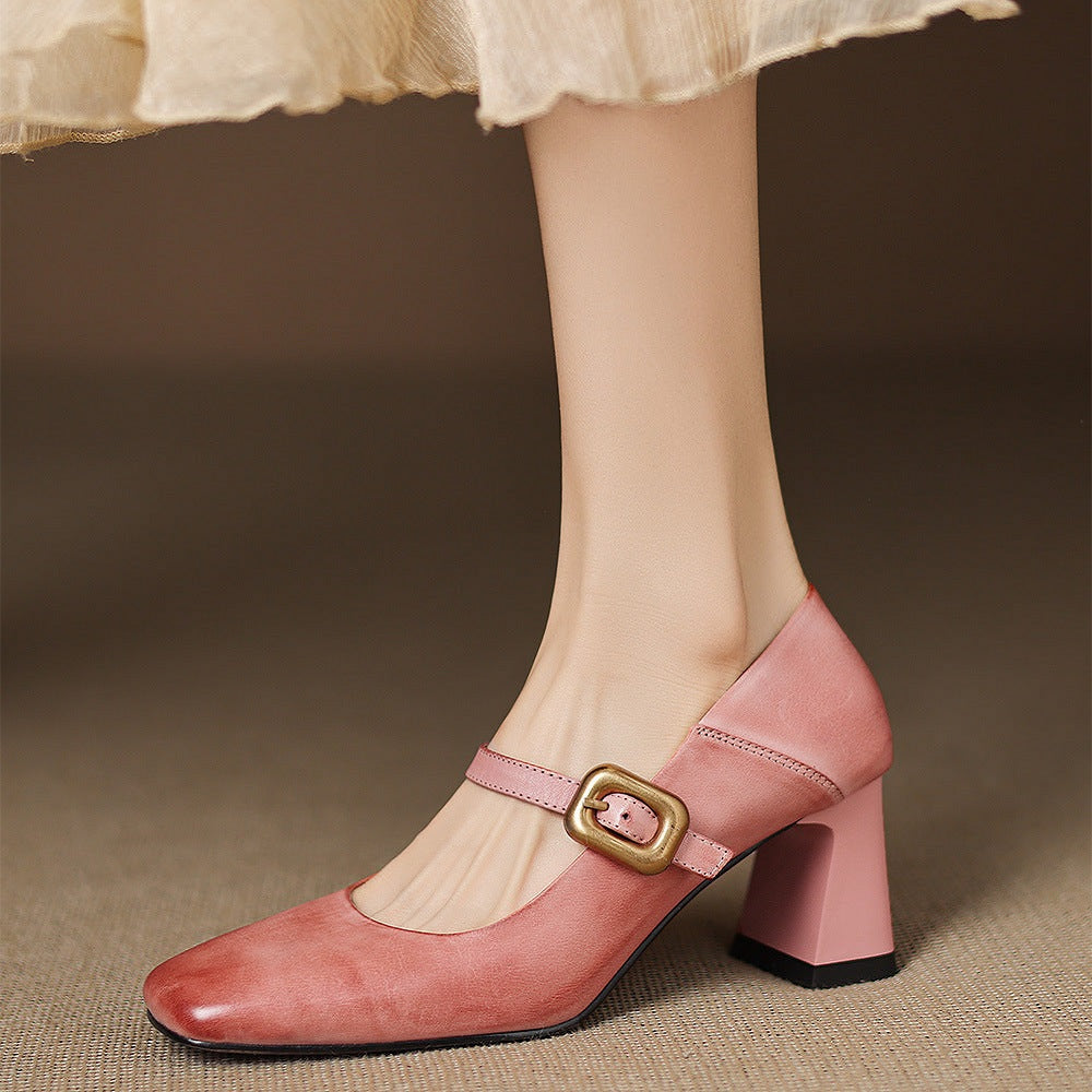 Kelis Genuine Leather Heels