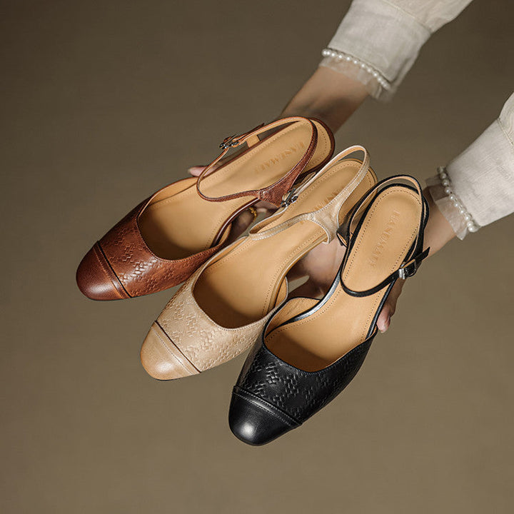 Valery Genuine Leather Pumps