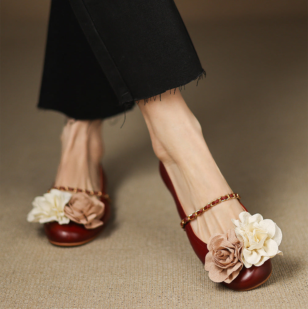 Fleur Genuine Leather Shoes
