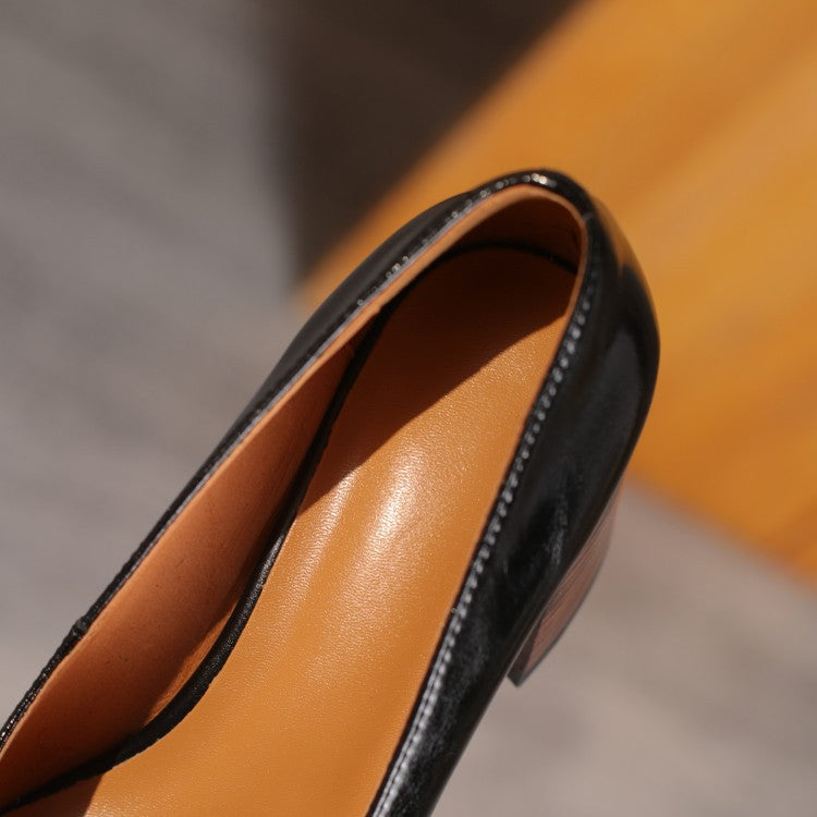 Velora Genuine Leather Heels