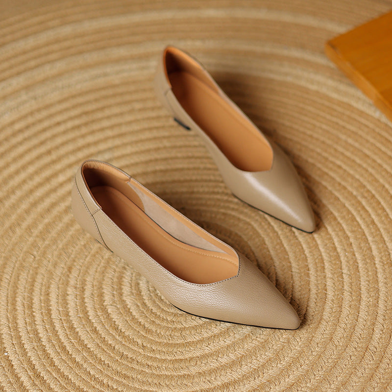 Nera Genuine Leather Heels