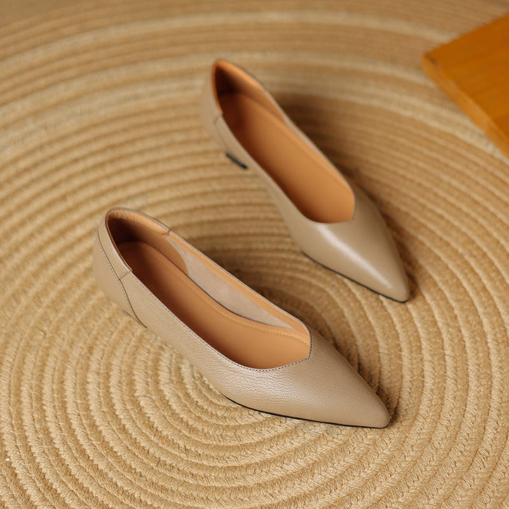 Nera Genuine Leather Heels