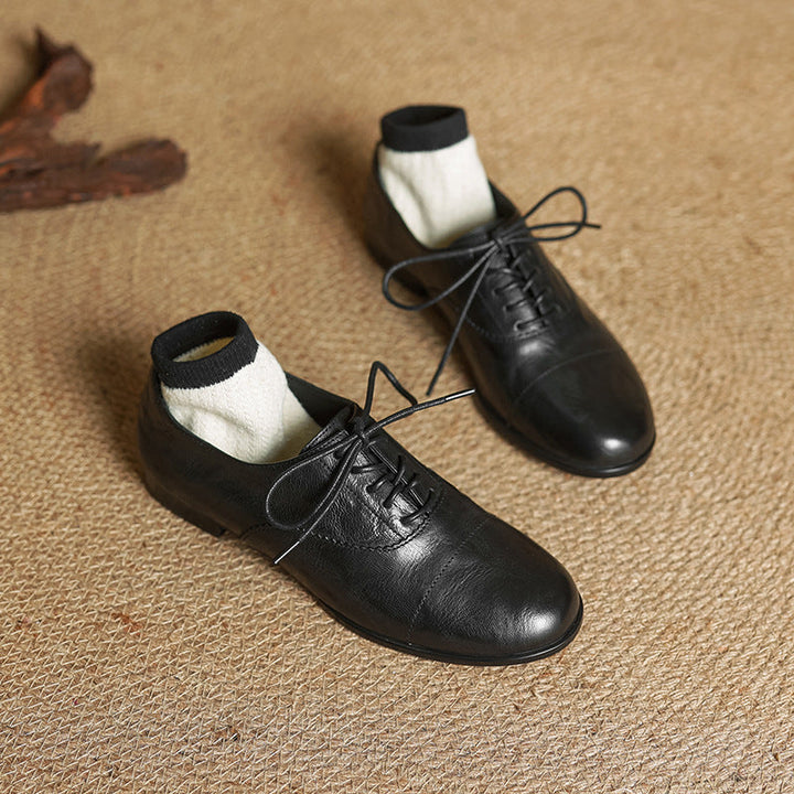 Delyra Genuine Leather Shoes