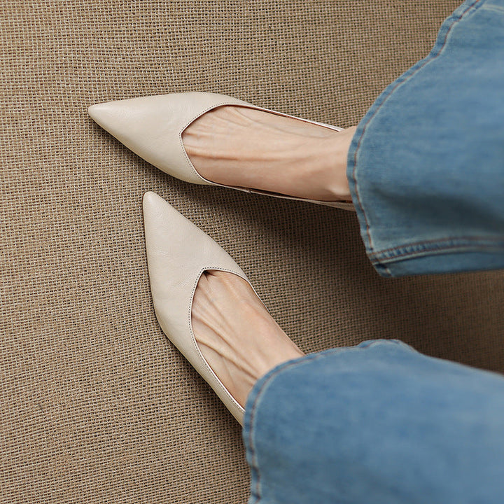 Veler Genuine Leather Heels