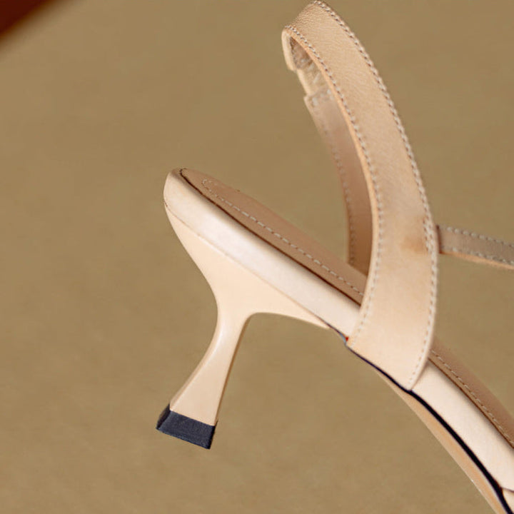 Dahlia Genuine Leather Heels