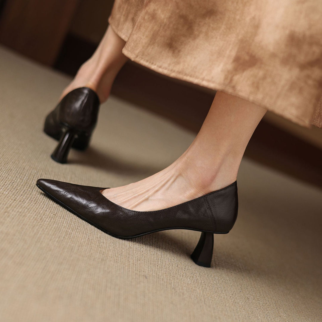 Veler Genuine Leather Heels