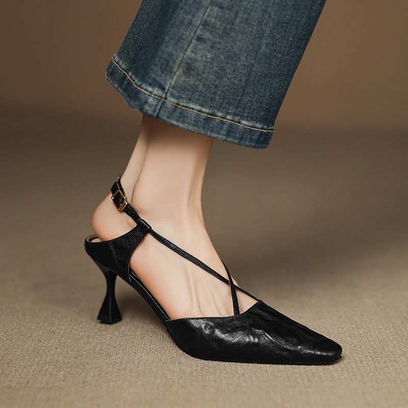 Velta Genuine Leather Heels